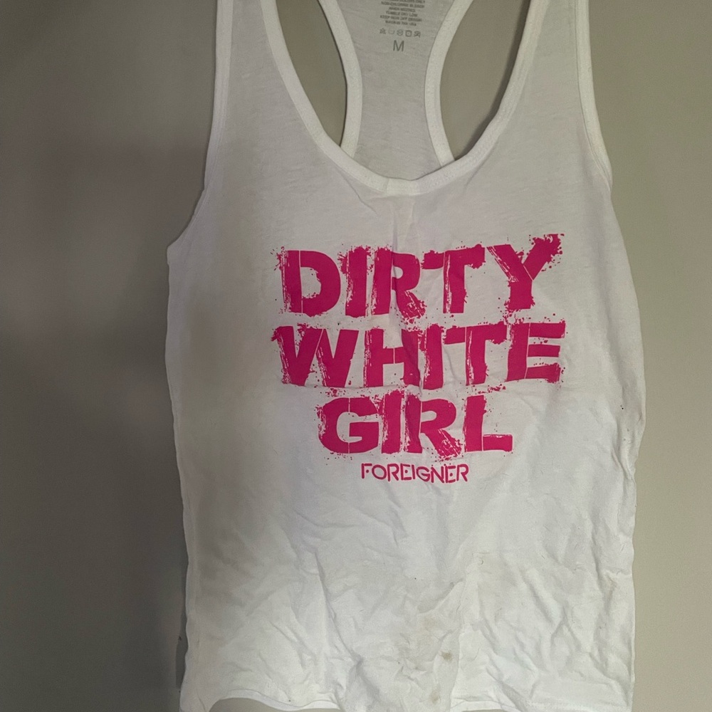 Foreigner Concert Tank Top